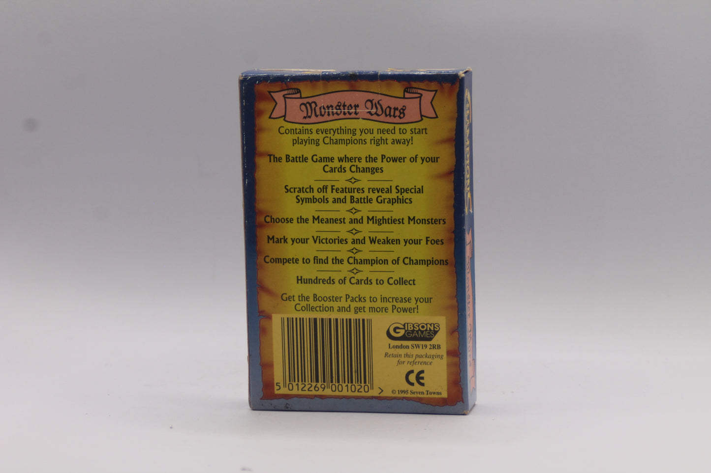 Rare Champions Monster Wars Cards 1995 Gibson Games CCG