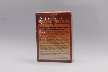 Marvel Overpower Deadly Foes Starter Deck 55 cards New Sealed