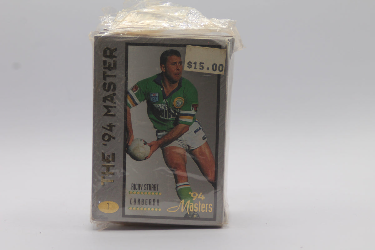 1994 Dynamic Rugby League The Masters Base Card Set