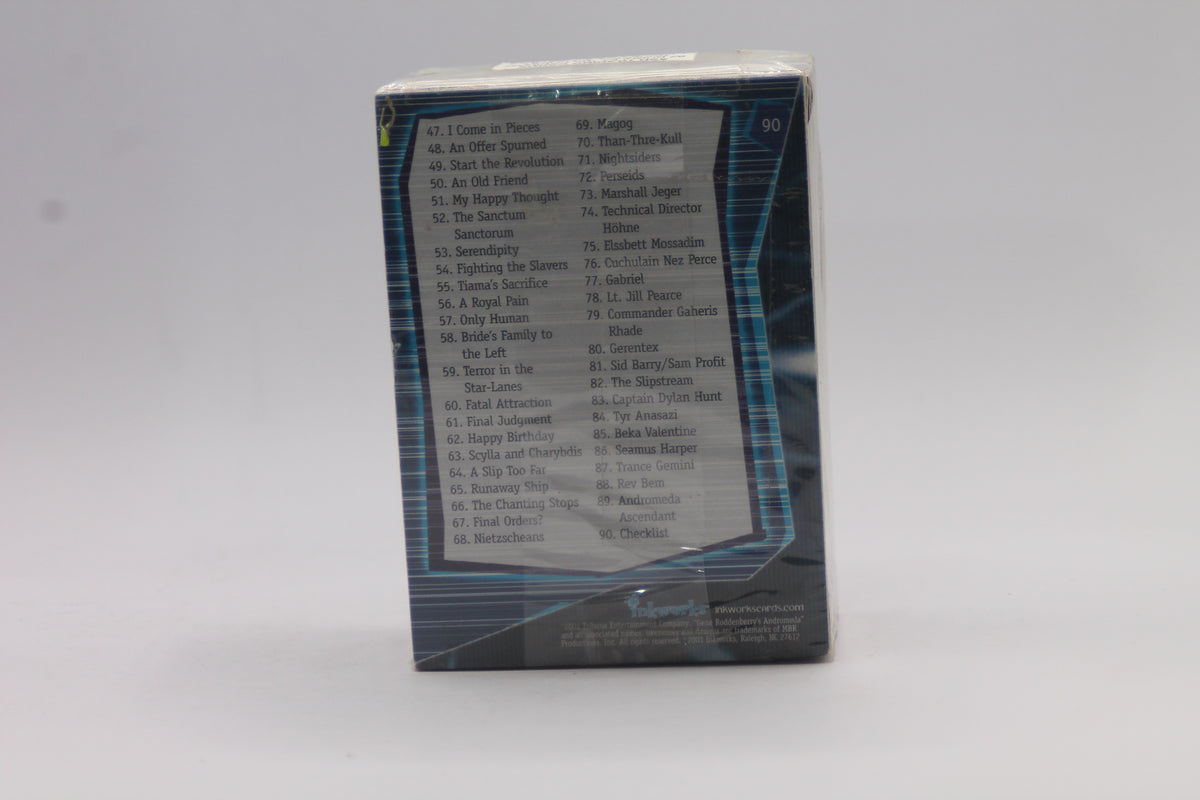 Andromeda Premiere 2001 Inkworks: Complete Base Set (90)