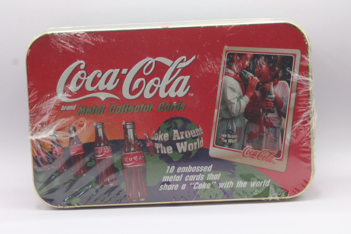 Coca-Cola Metal Collector Cards Sealed