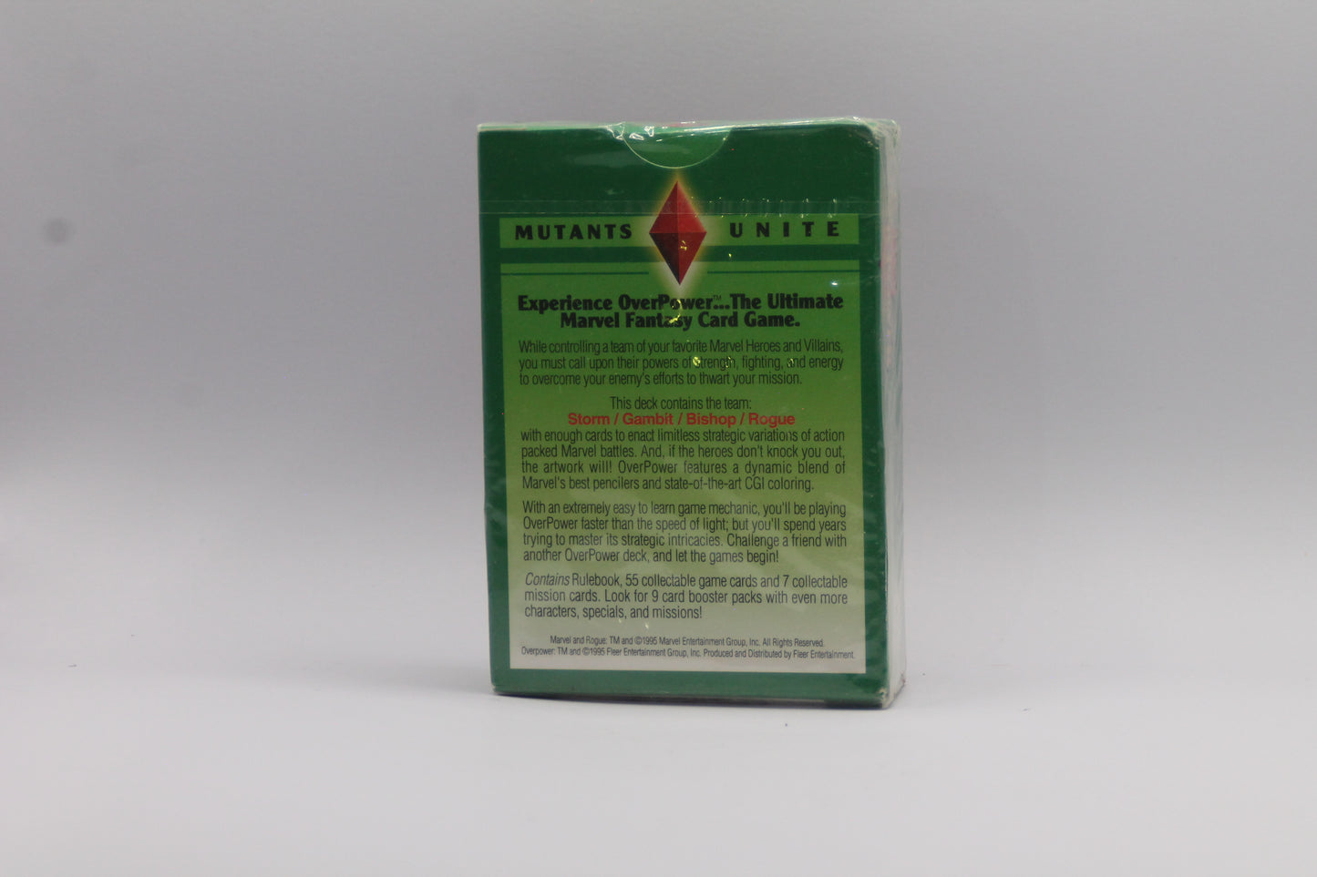 MARVEL CCG OVERPOWER " MUTANTS UNITE " 55 CARDS FACTORY SEALED DECK 1995