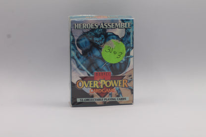 Marvel OverPower CCG Heroes Assemble Starter Deck 1995