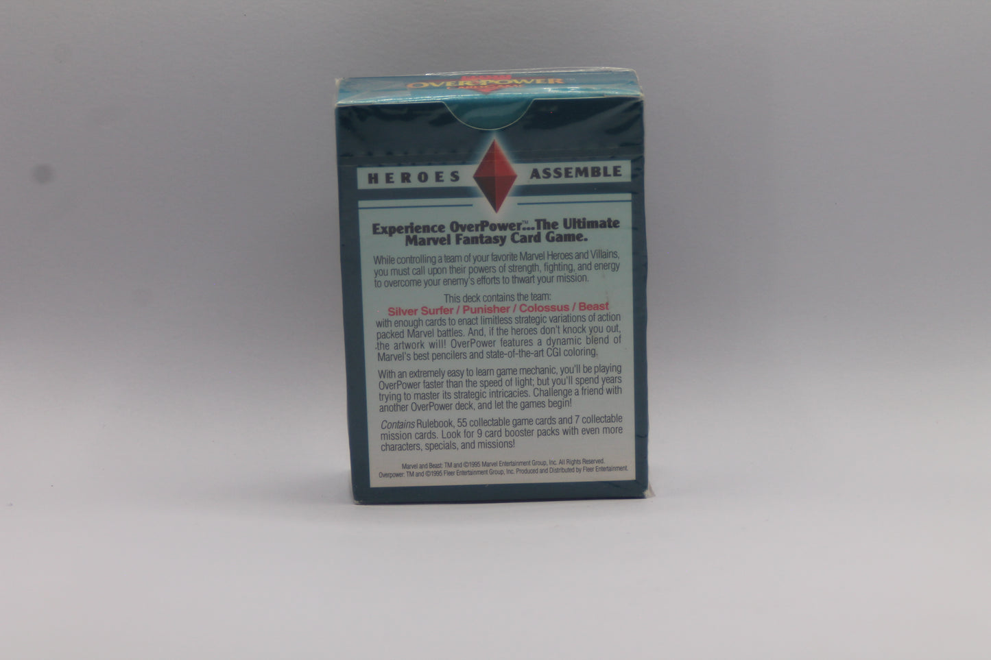 Marvel OverPower CCG Heroes Assemble Starter Deck 1995