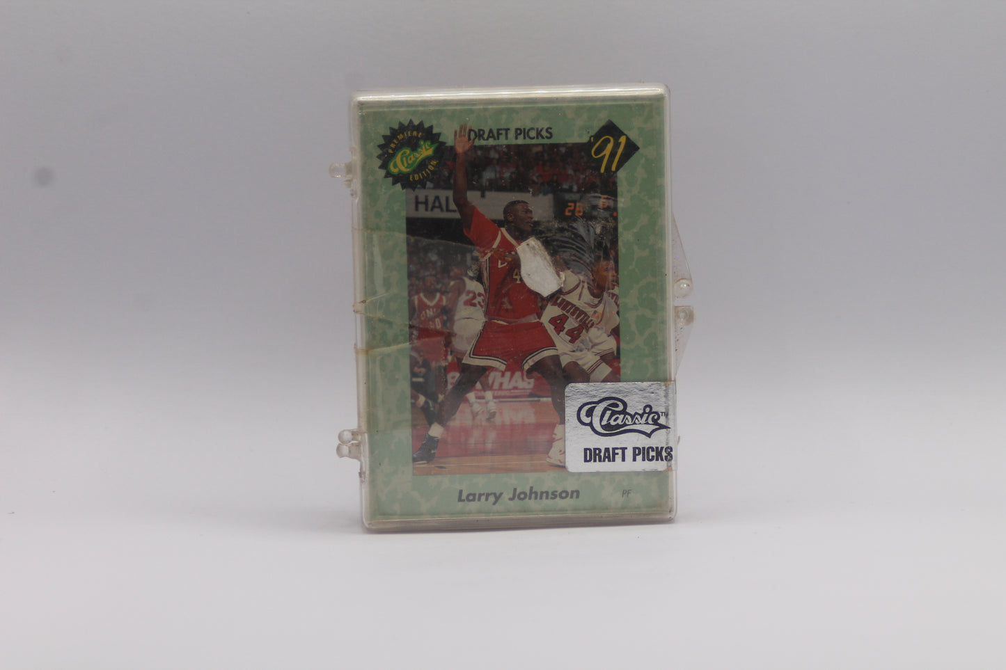 SEALED 1991 CLASSIC DRAFT PICKS PREMIERE EDITION BASKETBALL SET - LARRY JOHNSON