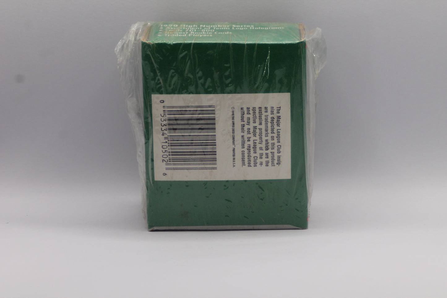 1990 Upper Deck Baseball Cards High Number Series Box