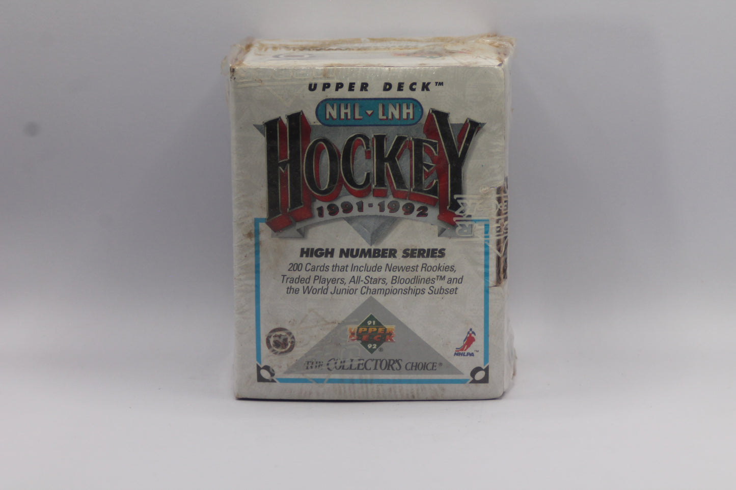 1991-92 Upper Deck Hockey Factory Sealed High # Series Complete 200 Card Set