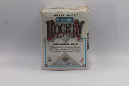 1991-92 Upper Deck Hockey Factory Sealed High # Series Complete 200 Card Set