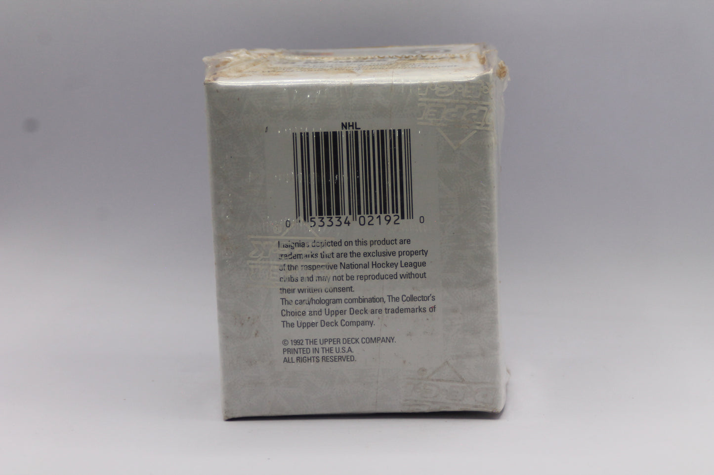 1991-92 Upper Deck Hockey Factory Sealed High # Series Complete 200 Card Set