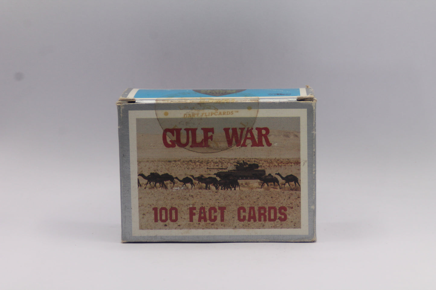Desert Storm Gulf War Facts Base Card Set 100 Cards Dart