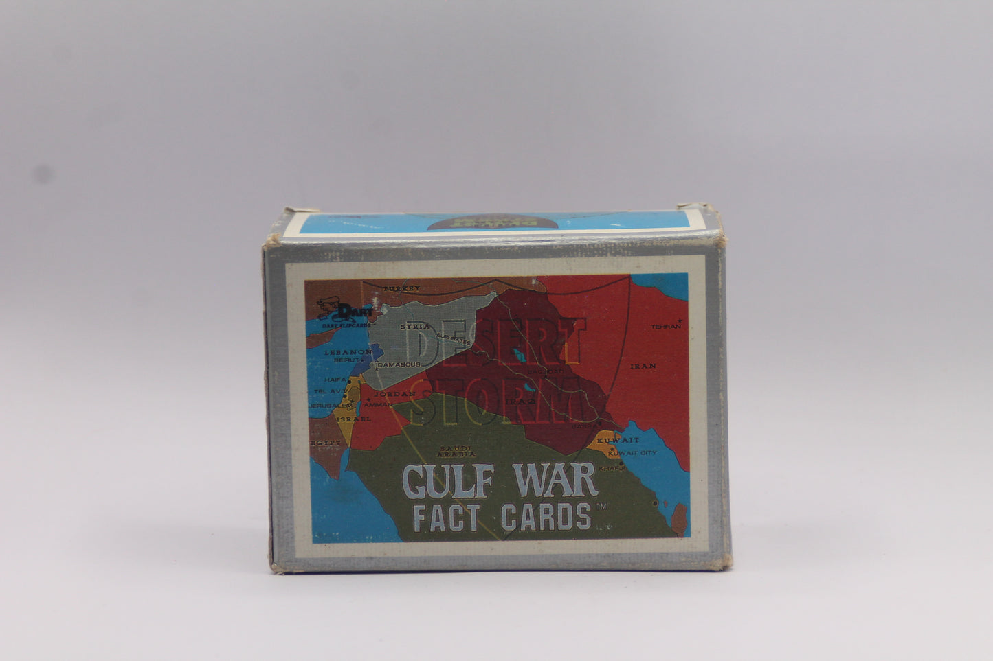 Desert Storm Gulf War Facts Base Card Set 100 Cards Dart