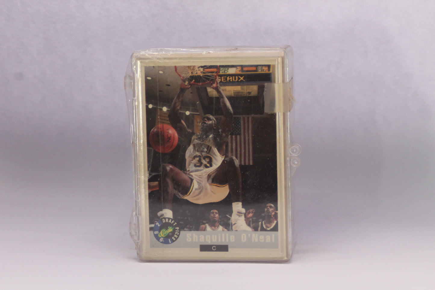 1992 Classic Basketball Draft Complete Set 100 Cards with Shaquille O'Neal NM