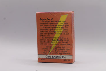 Super Deck! The Super Hero Trading Card Game - 1994 - 2 Player