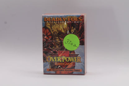 Marvel Overpower Deadly Foes Starter Deck 55 cards New Sealed