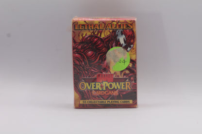 1995 Marvel Over Power Card Game LETHAL ALLIES