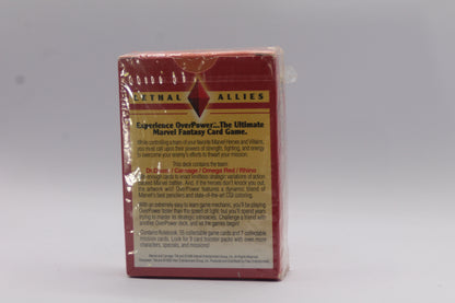 1995 Marvel Over Power Card Game LETHAL ALLIES