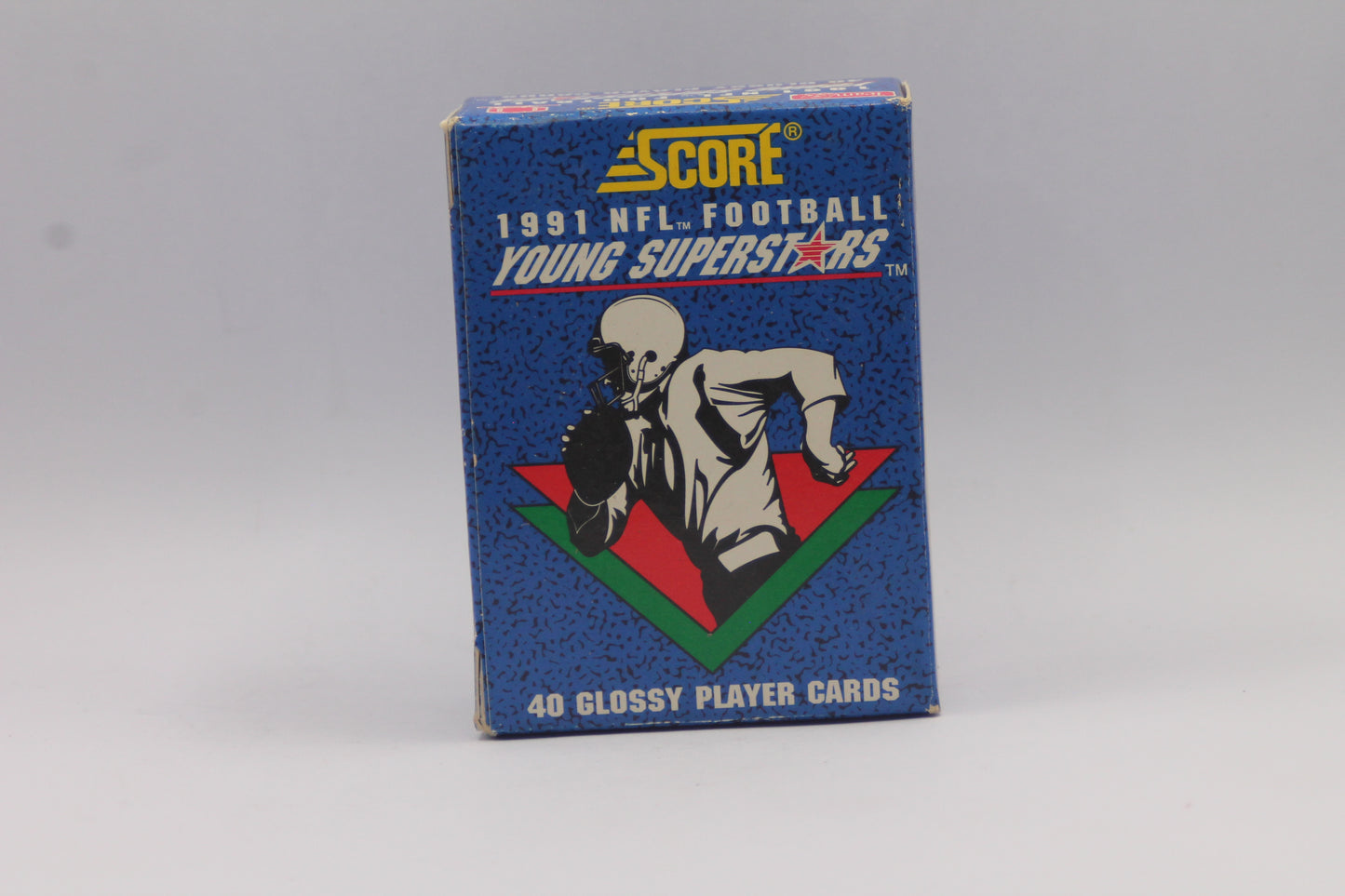 1991 Score NFL Young Superstars 40 Glossy Card Complete Set Box - Emmitt Smith
