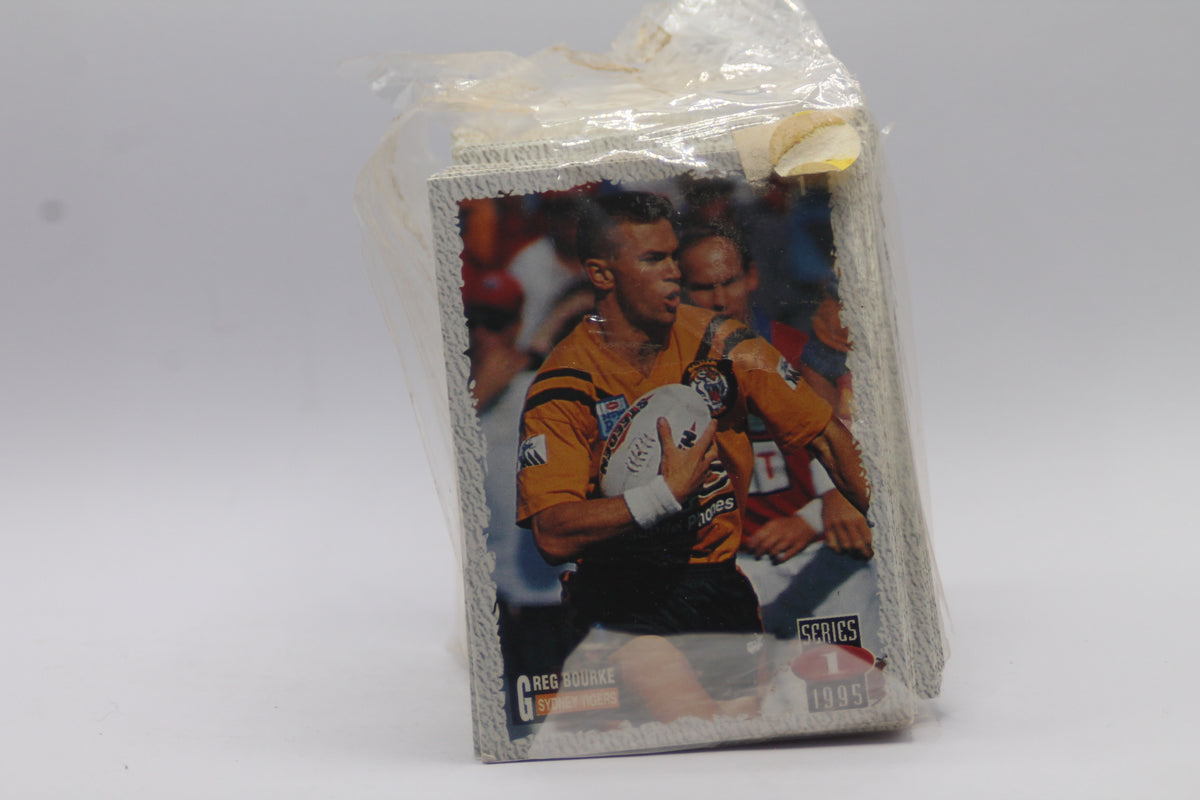 1995 Dynamic Rugby League Series 1 Trading Card Full Base Set (220 cards)