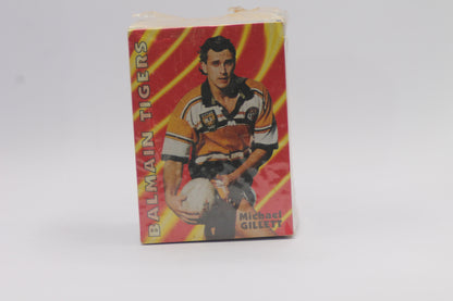 1997 Dynamic Rugby League Fatty Fun Pack Trading Card Full Base Card Set (91)