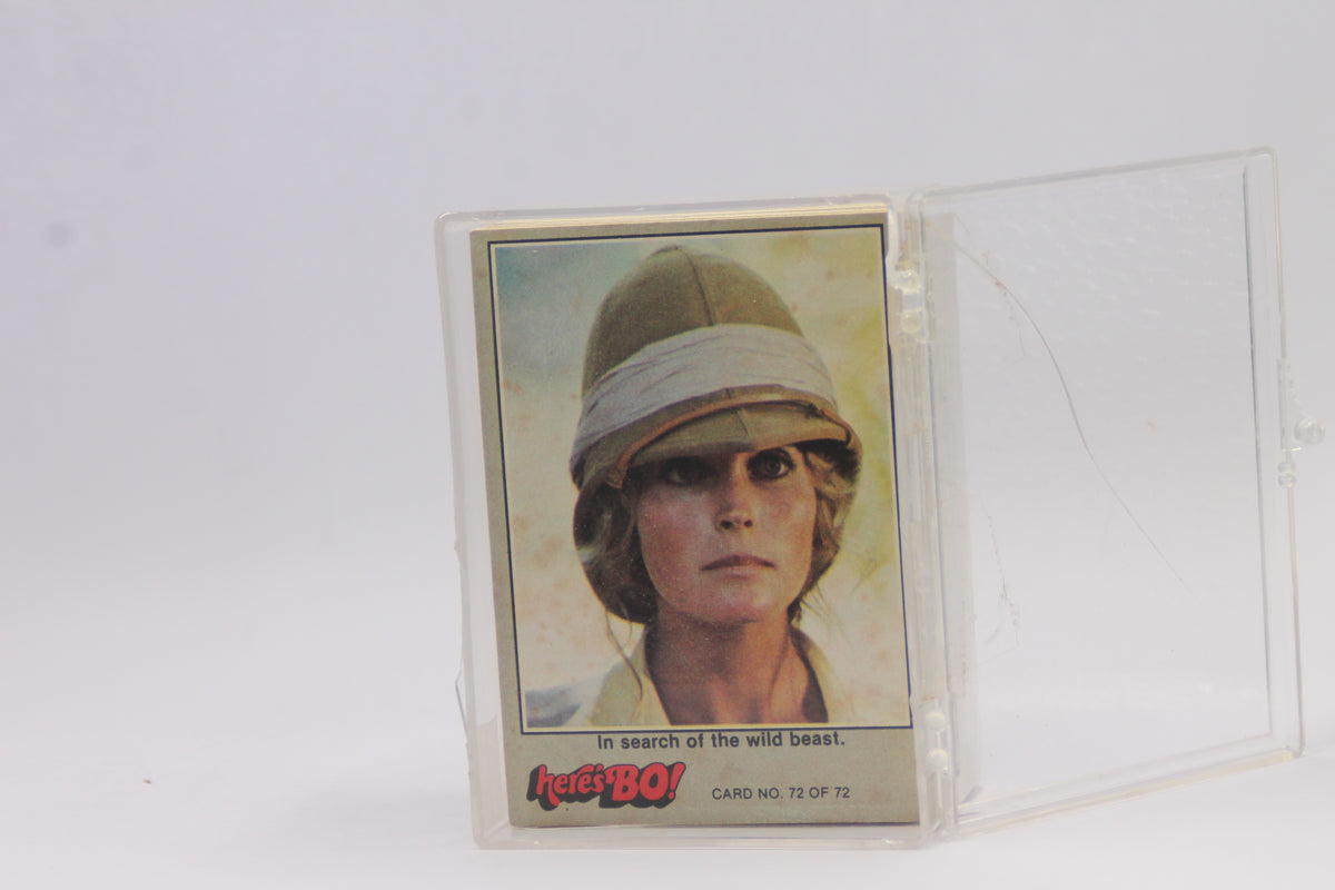 1981 Fleer Here's Bo! Bo Derek Complete 72 Card Base Set