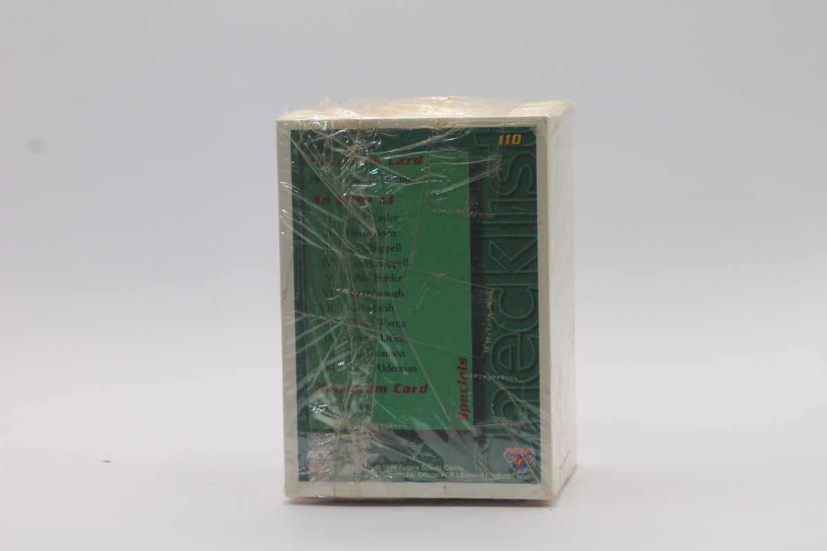 1994-95 Futera Cricket Trading Card Base Card Full Set (110)-International