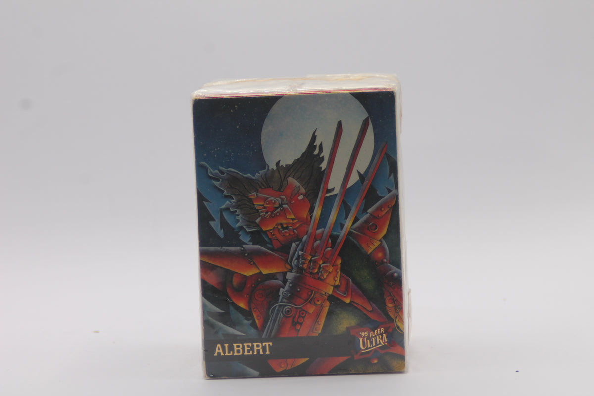 1995 Fleer Ultra X-Men complete base set of 150 vintage cards in excellent condition. Fleer 1995. Wolverine Marvel Universe