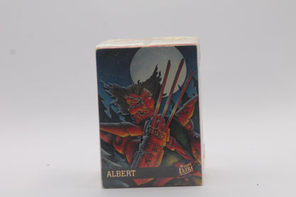 1995 Fleer Ultra X-Men complete base set of 150 vintage cards in excellent condition. Fleer 1995. Wolverine Marvel Universe