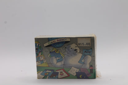 1996 COCA COLA POLAR BEARS SOUTH POLE VACATION CARD SET M/NM