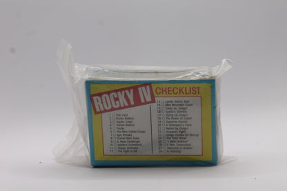 VTG 1985 Topps ROCKY IV Set of 66 Trading Cards Sylvester Stallone Carl Weathers